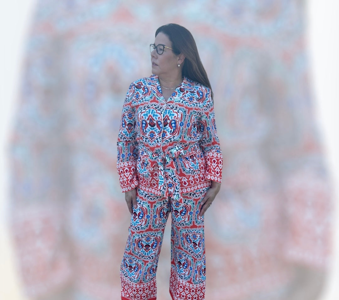 ORANGE AND BLUE SET
