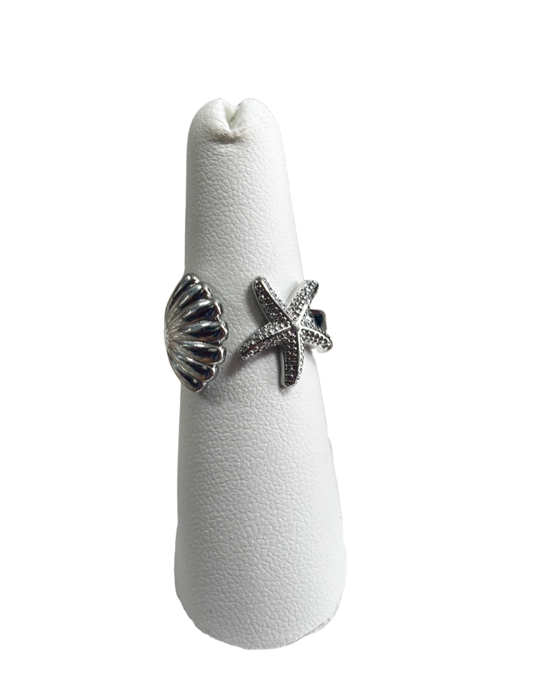 Starfish & Shell Ring