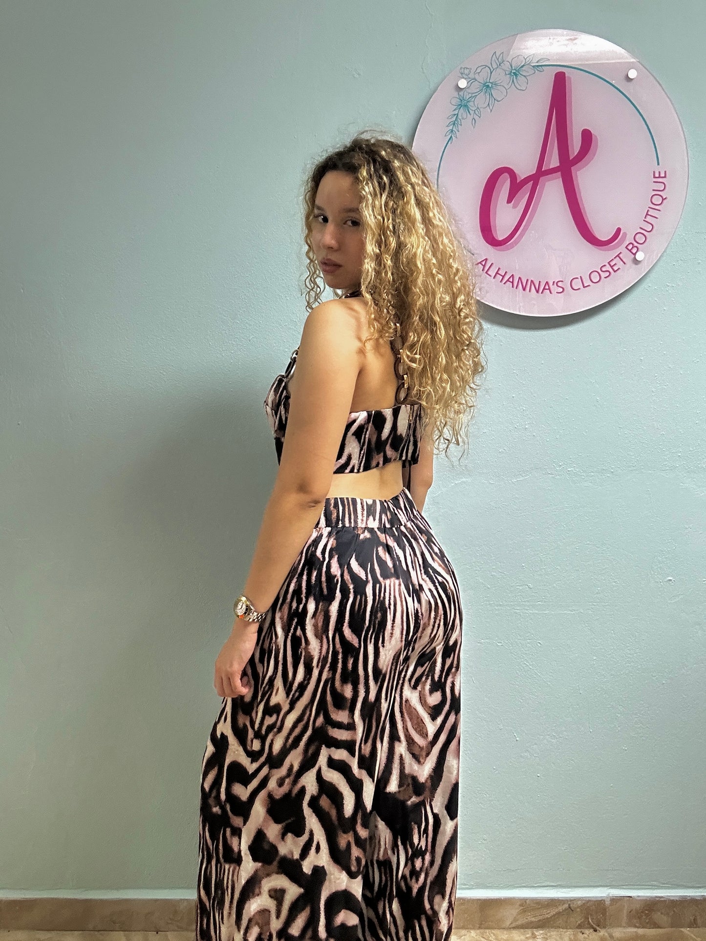 Animal print set