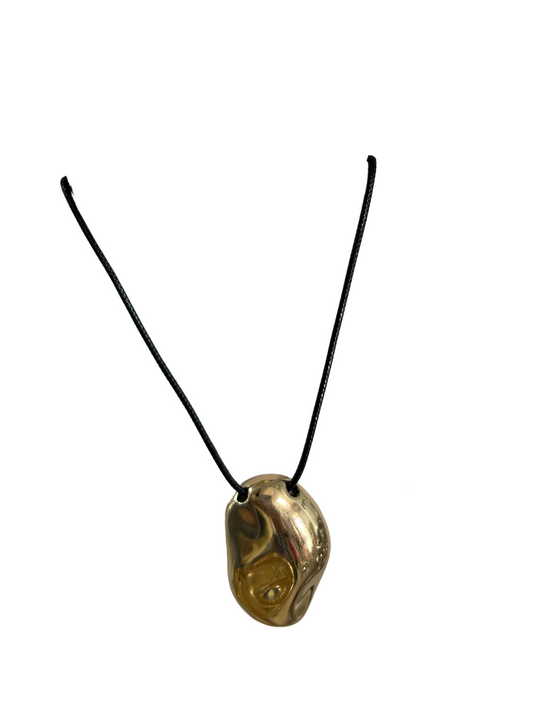 Gold String Necklace