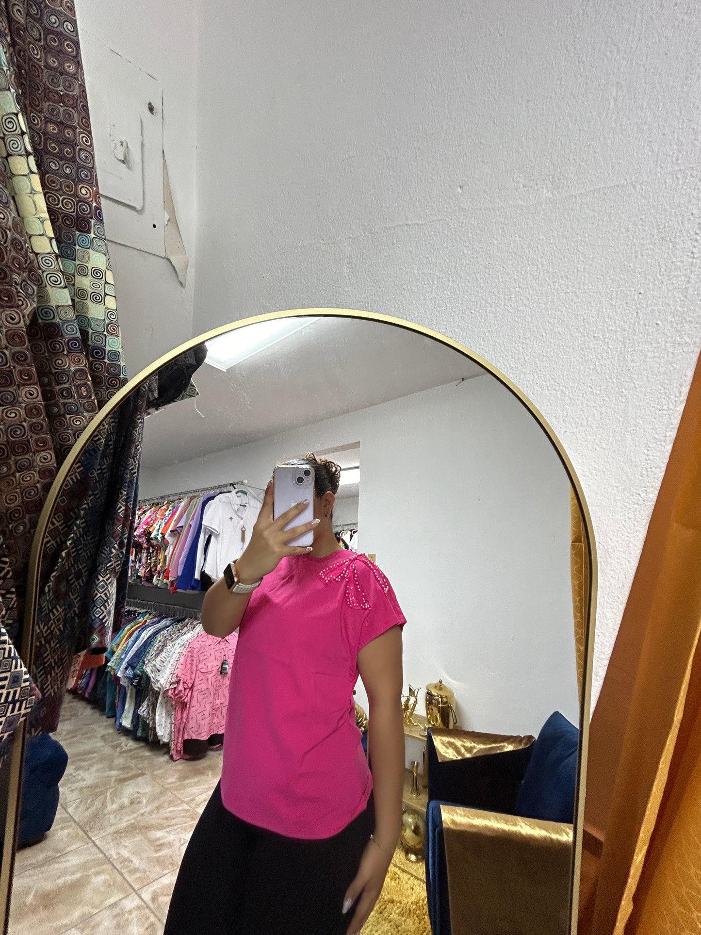 PEARL BOW TOP