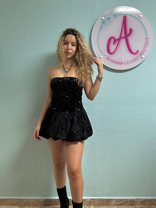 SPARKLY BUBBLE DRESS