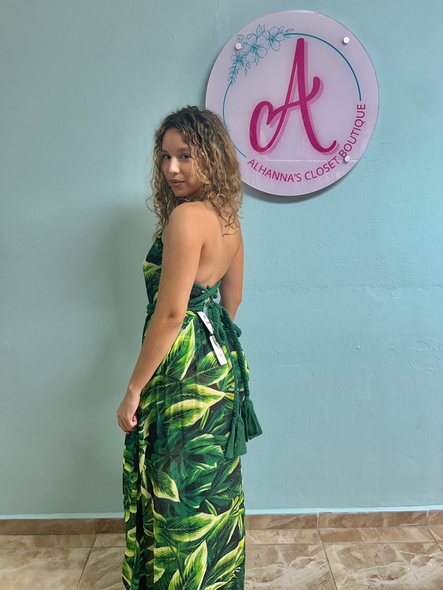 Tropical dress