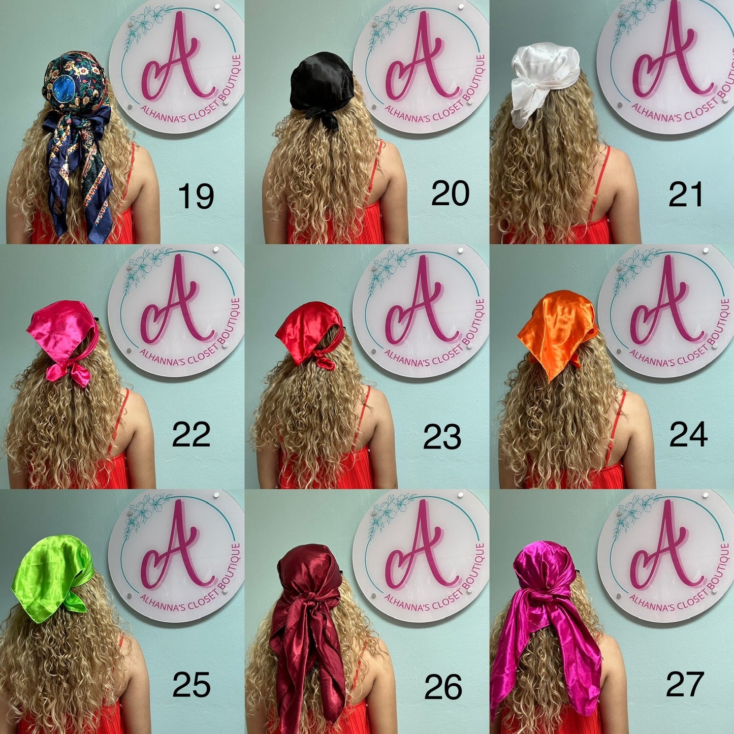 Variedad de Pañuelos