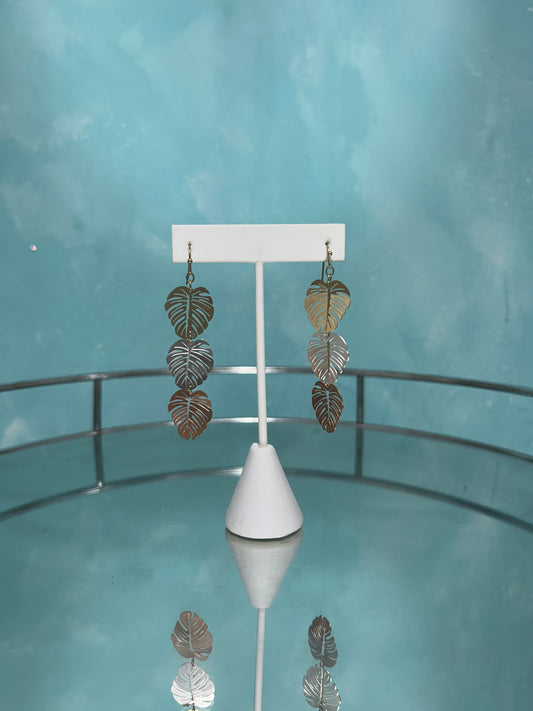Hanging from leafs
