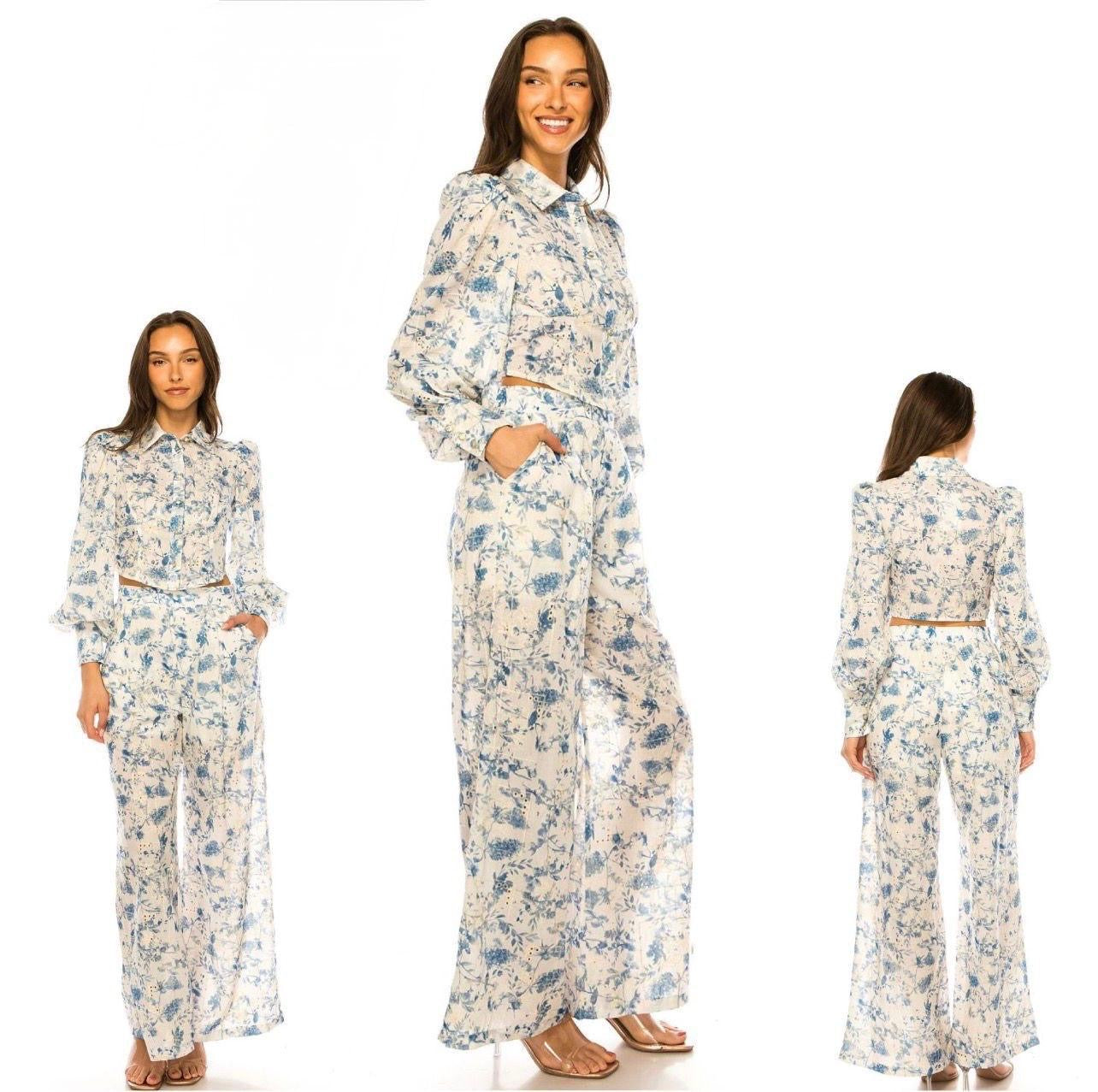 Set White and Blue