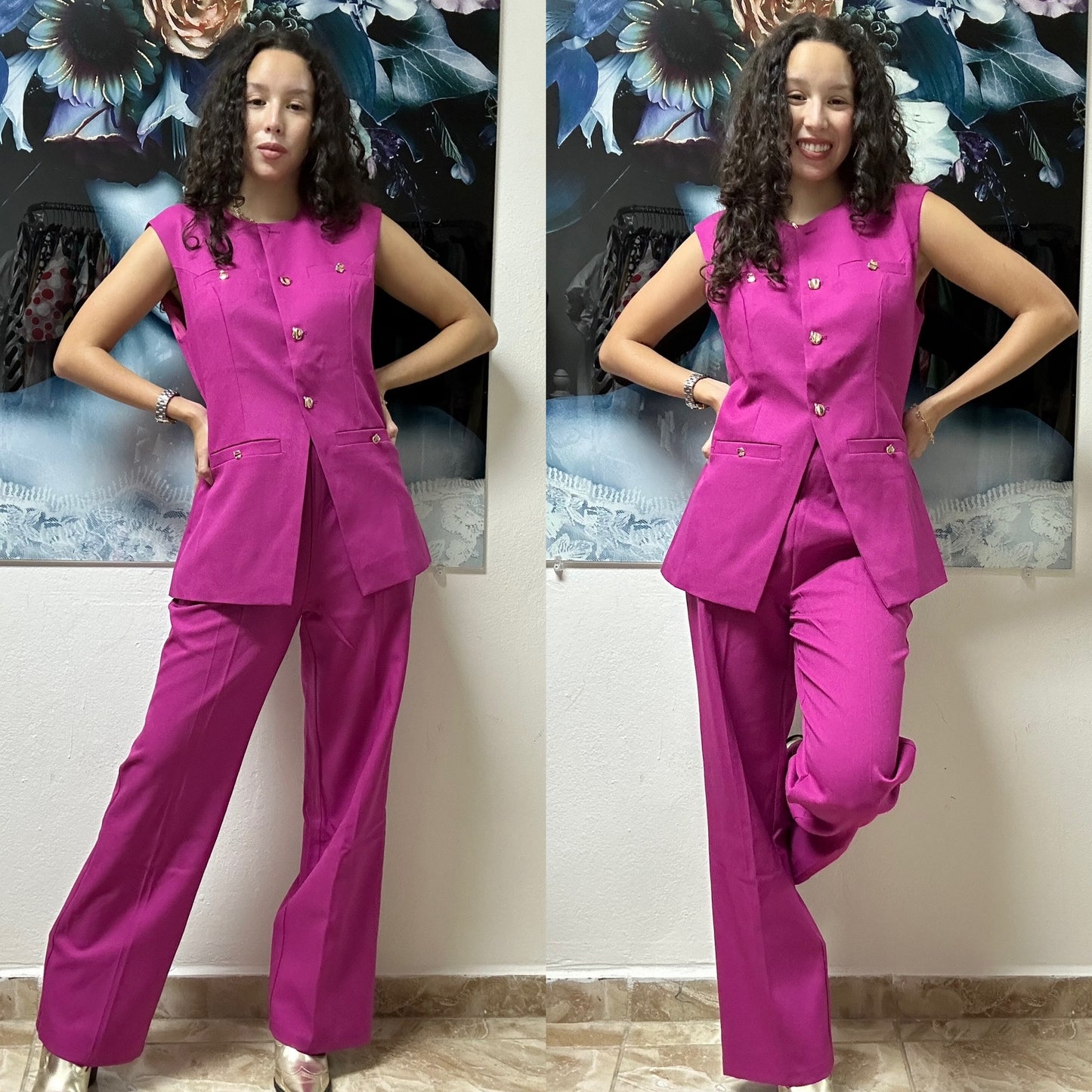 Gracia Magenta Set