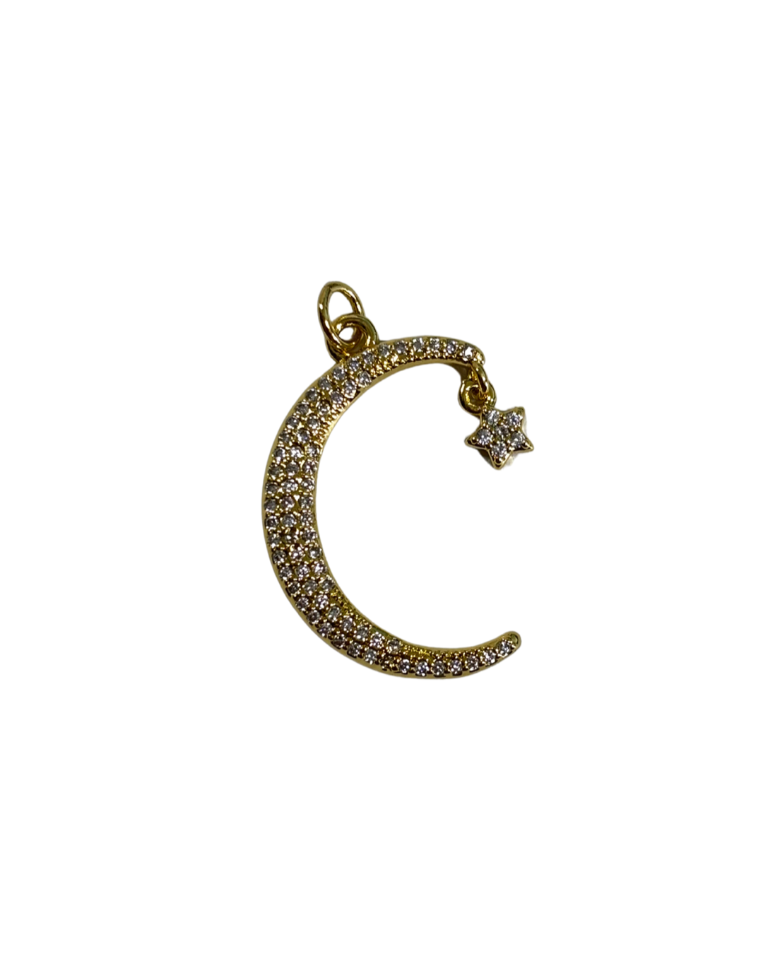 Moon & Star Charm