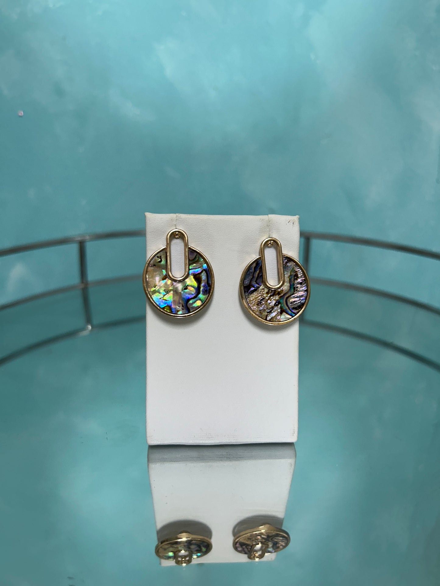 Coastal crystal earrings