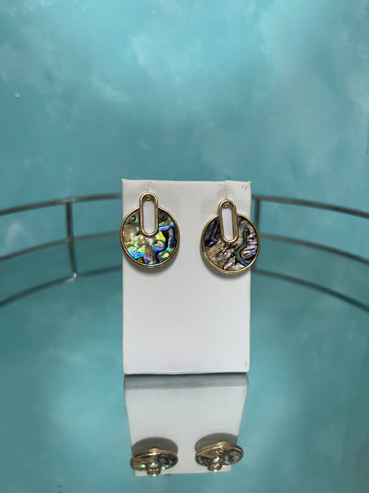 Coastal crystal earrings