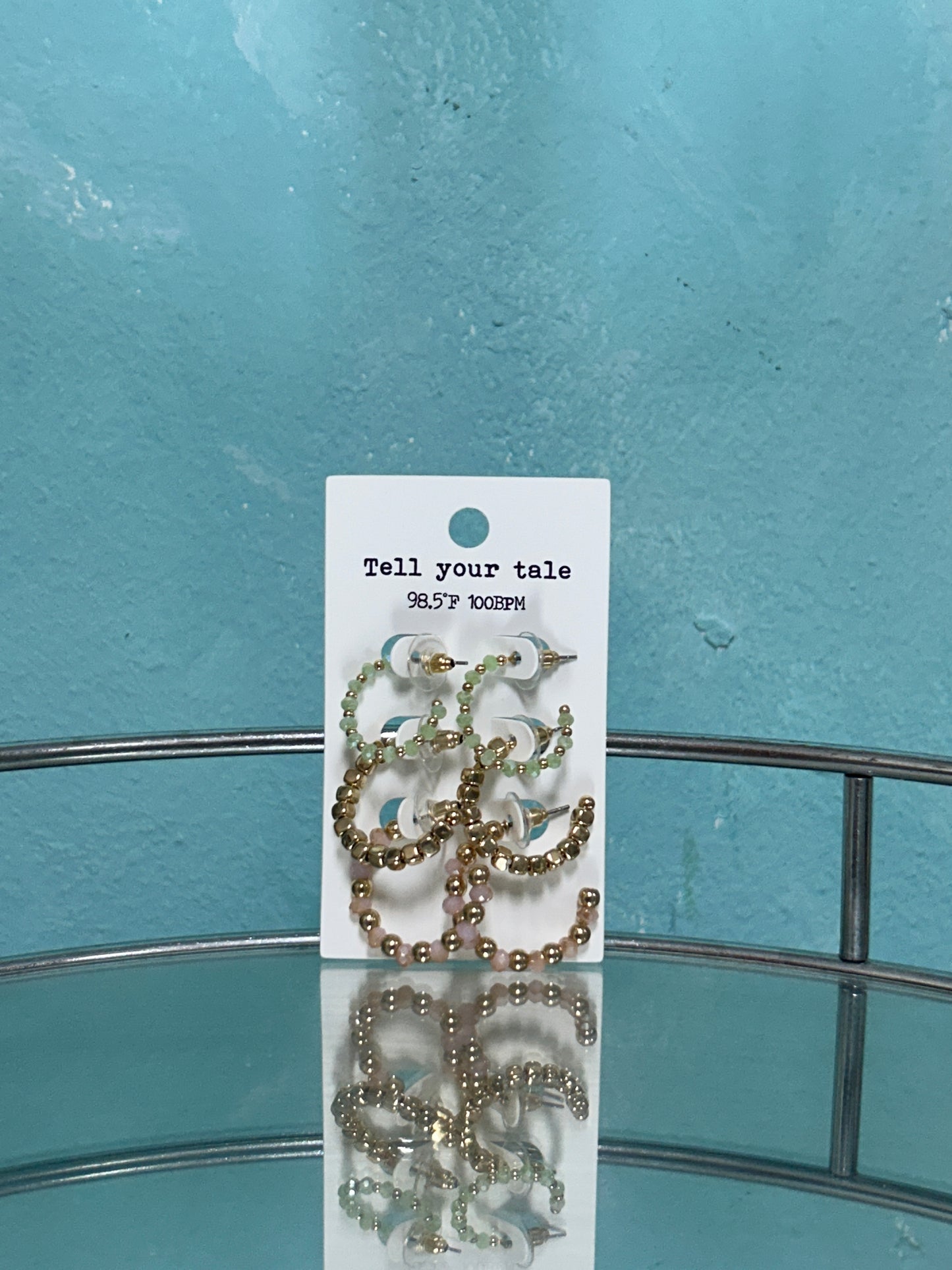 Beaded hoop pack