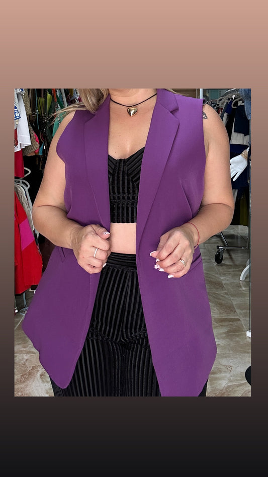 Purple Vest