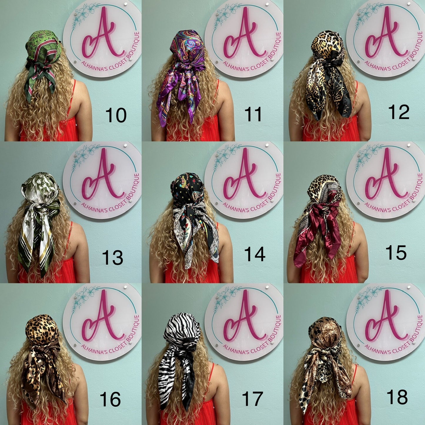 Variedad de Pañuelos