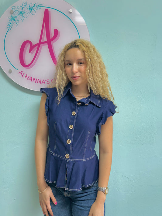 Dark Denim Top