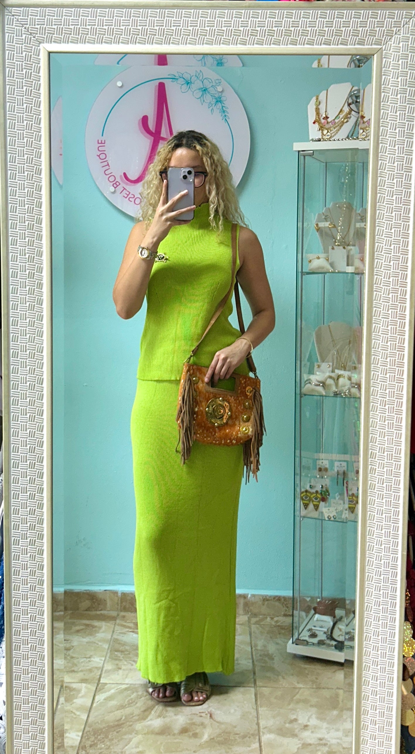Lime luxe set