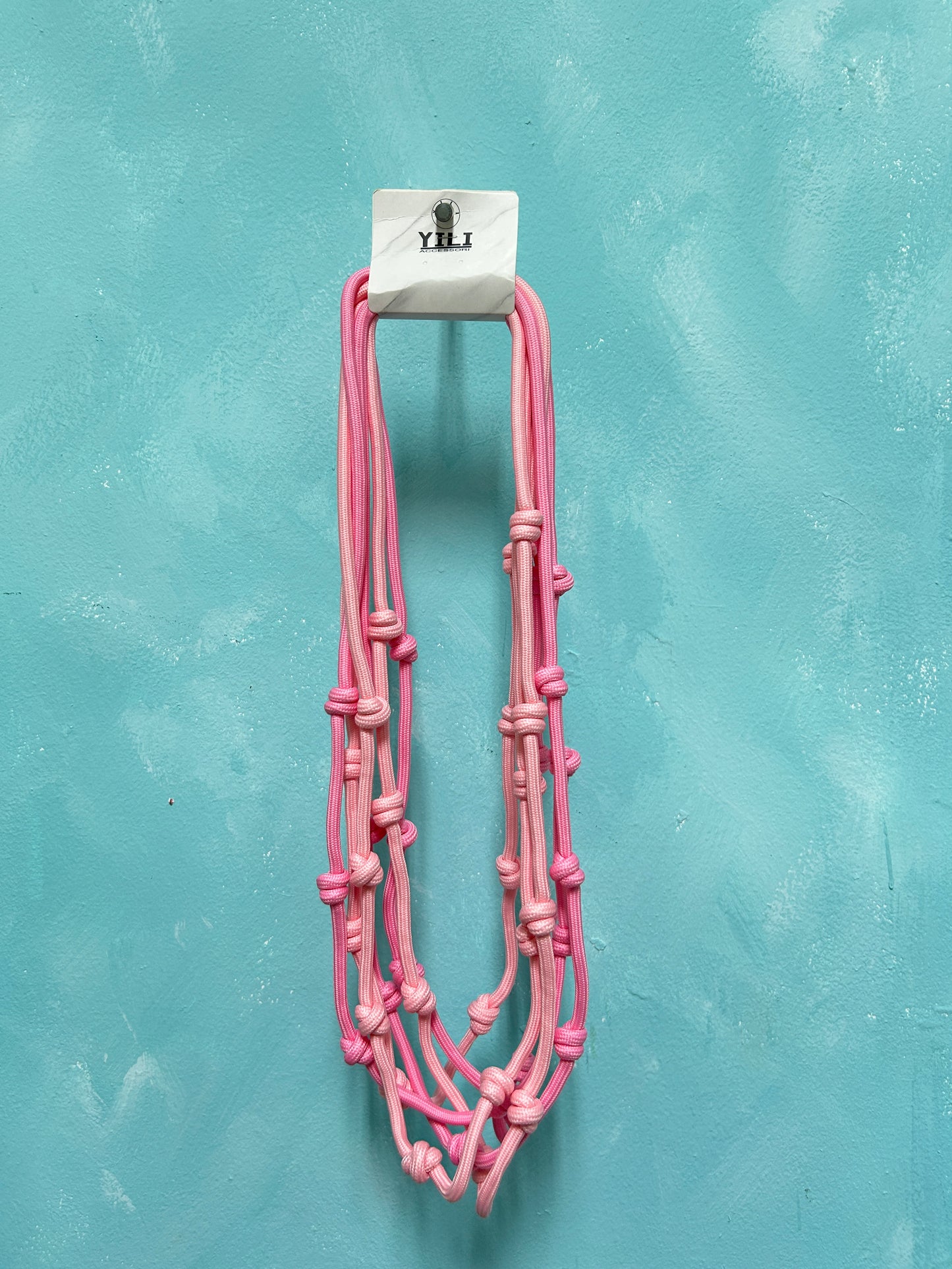 Twisted rope necklaces