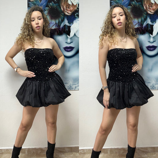 SPARKLY BUBBLE DRESS