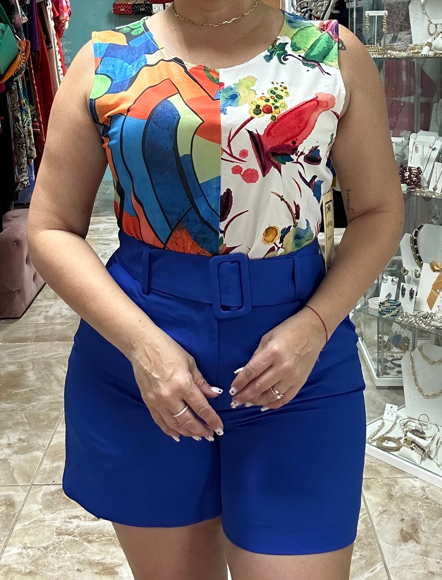 Blue short