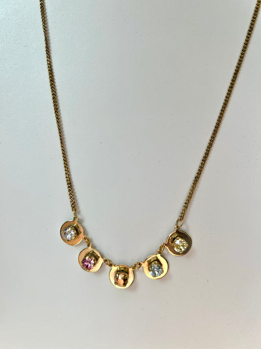TOVA Necklace Pastel Colors