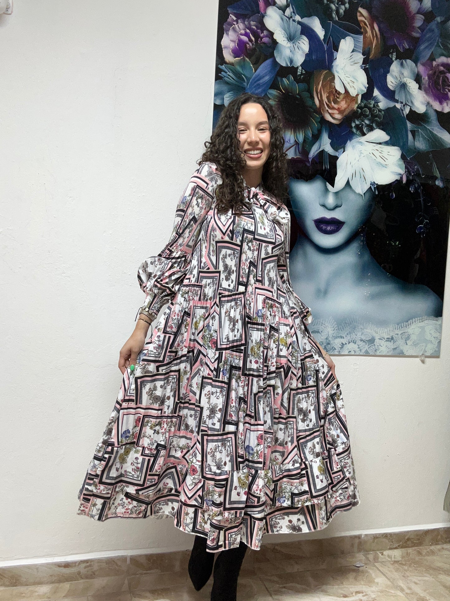Nancy Pink Dress