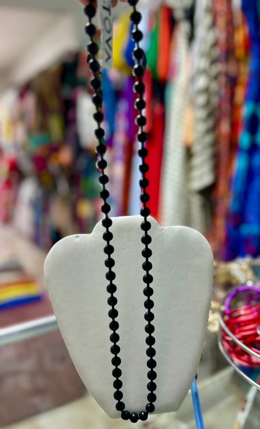 TOVA Black Necklace