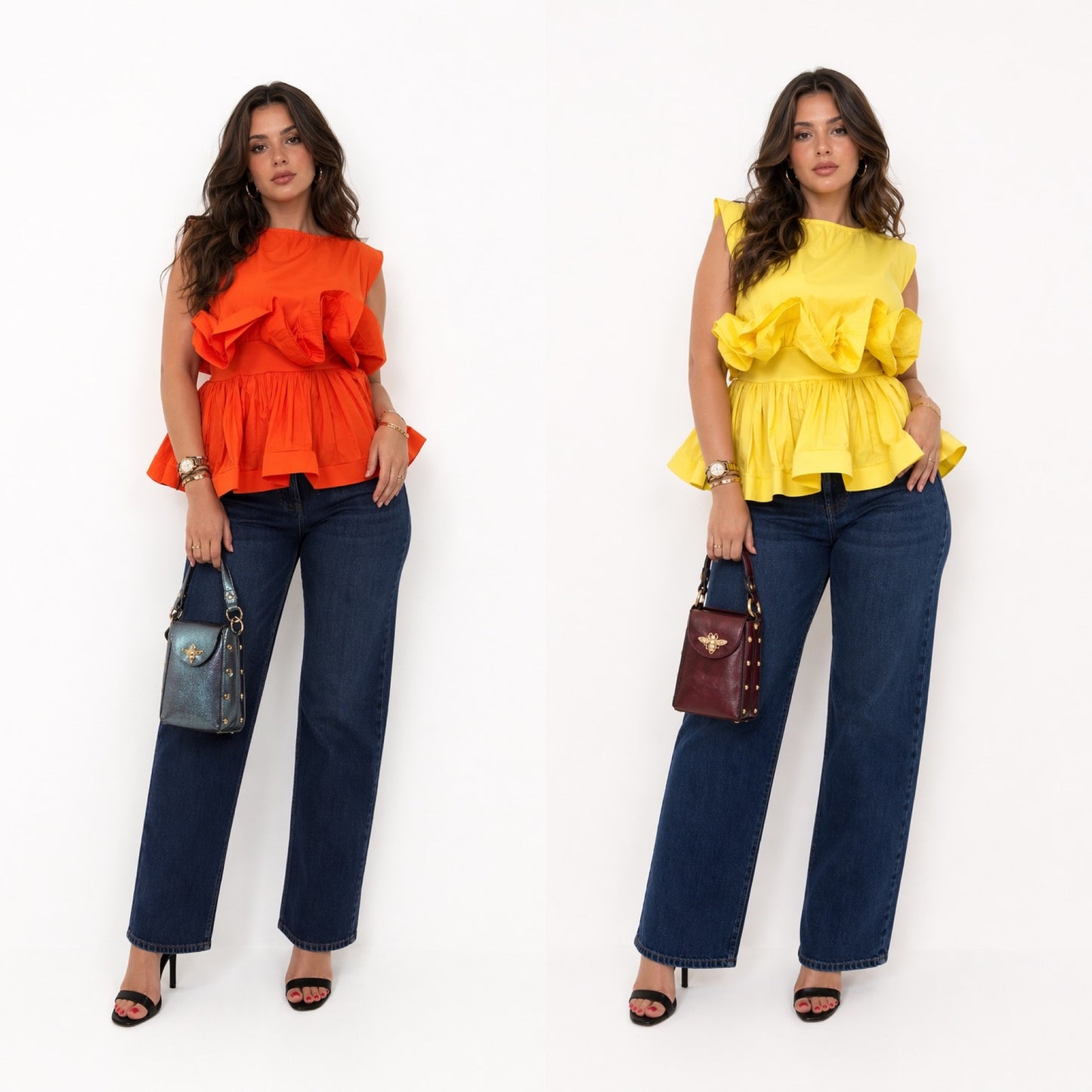 RUFFLED TOP