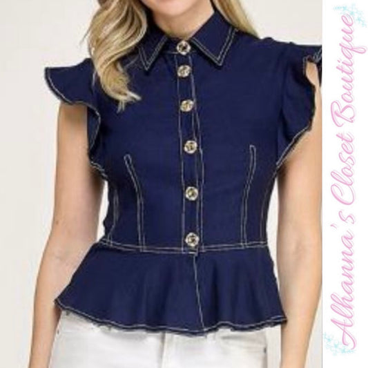 Pastel Bella Blue Top