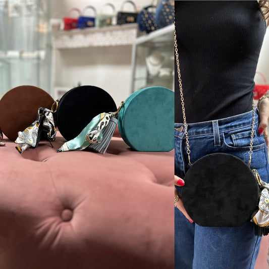 Velvet purse