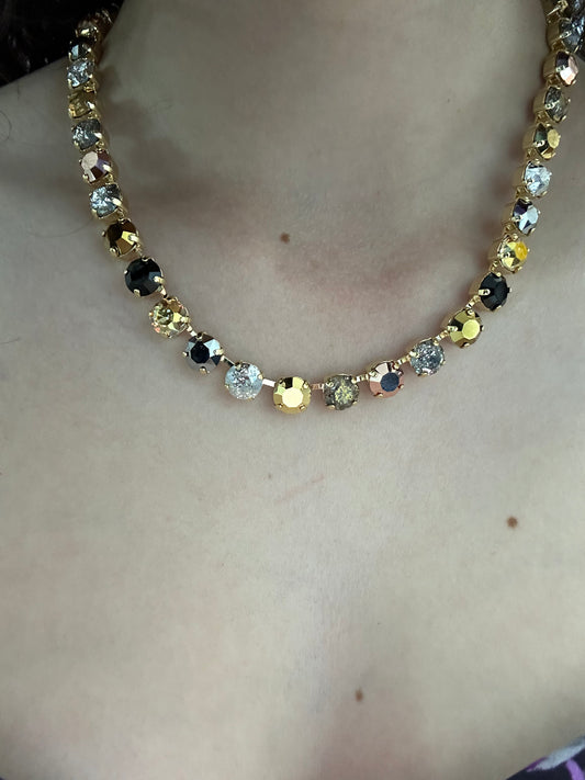 TOVA NECKLACE METALLIC