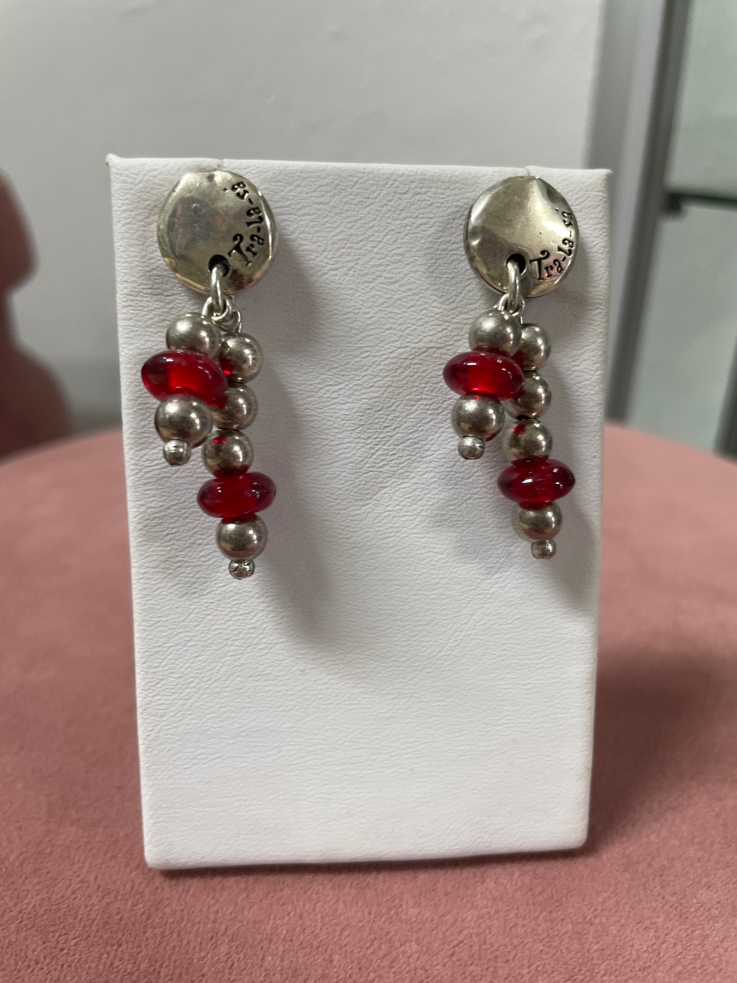 Tralala Red Earrings