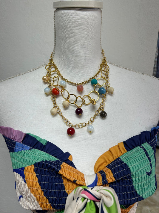 Lále Multicolor Layer Necklace