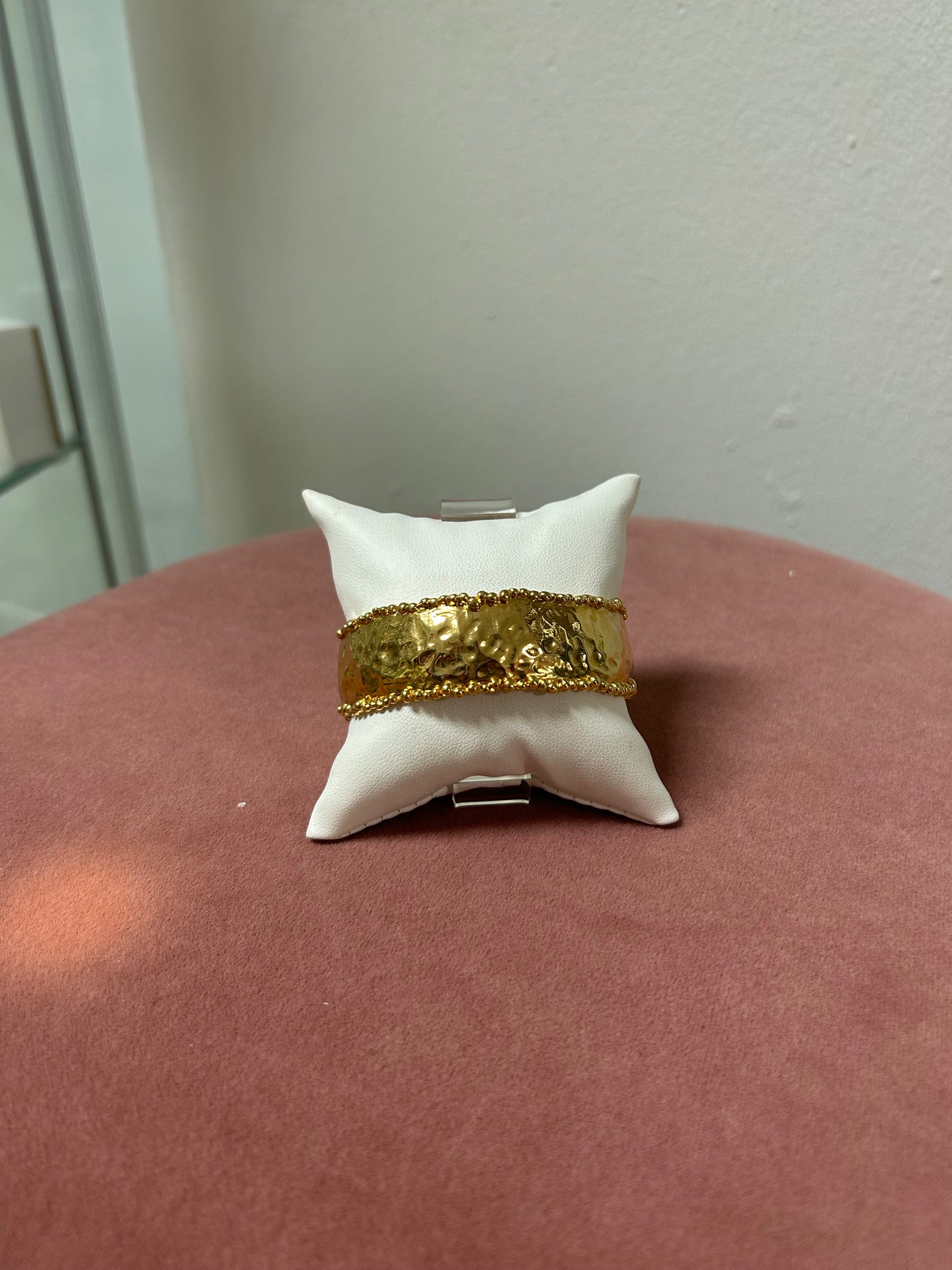 Tralala Gold Detailed Bangle