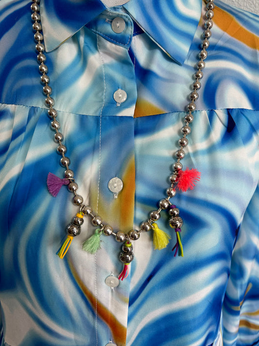 Tra la ra colorful necklace