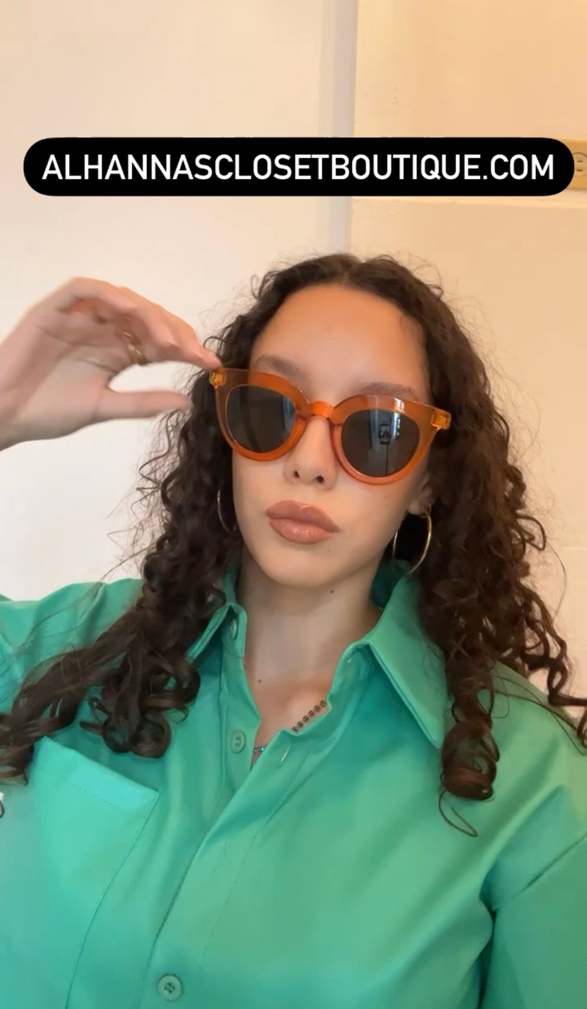 MR BOHO SUNGLASSES ORANGE