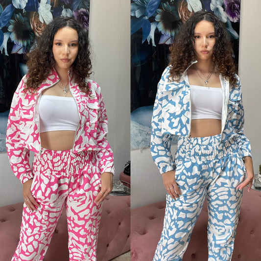 PRINT JOGGER SET
