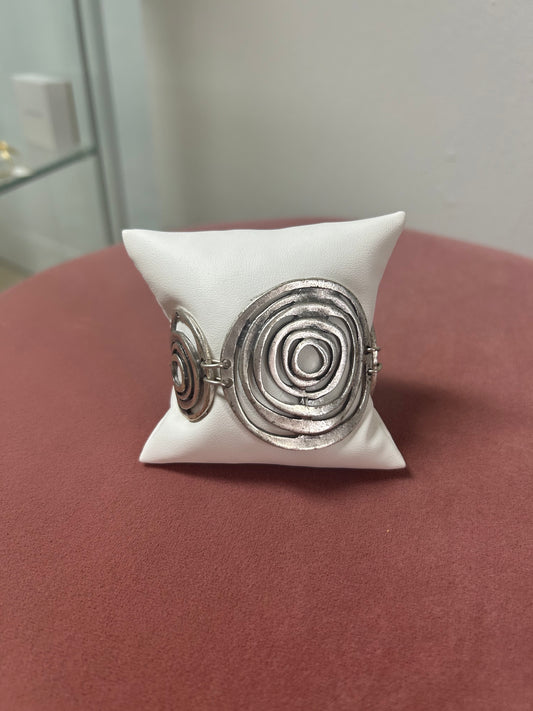 Spiral Silver Jewelry Set