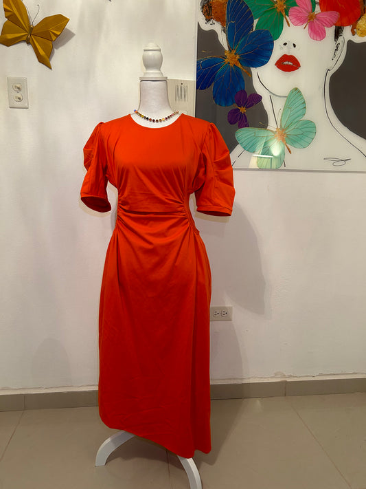 GRACIA Orange Long Dress