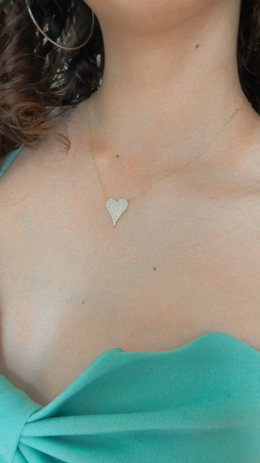 1980 heart necklace