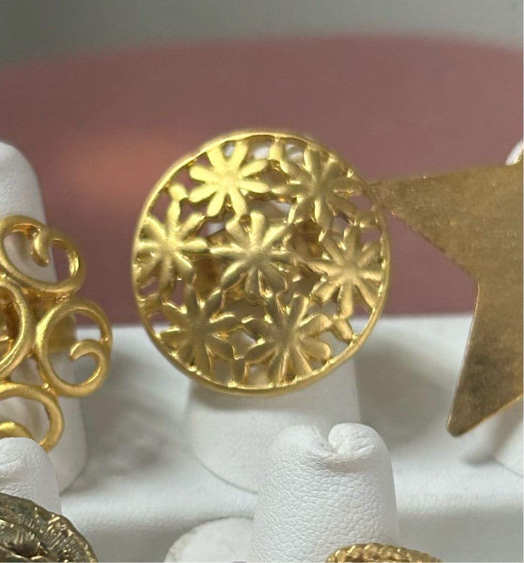 Gold Plated Rings