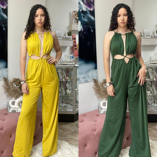 CUT OUT JUMPSUIT