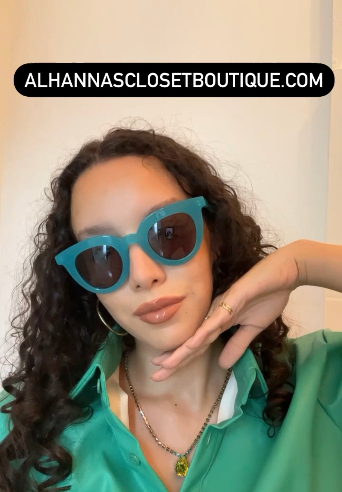 ME BOHO SUNGLASSES AQUA