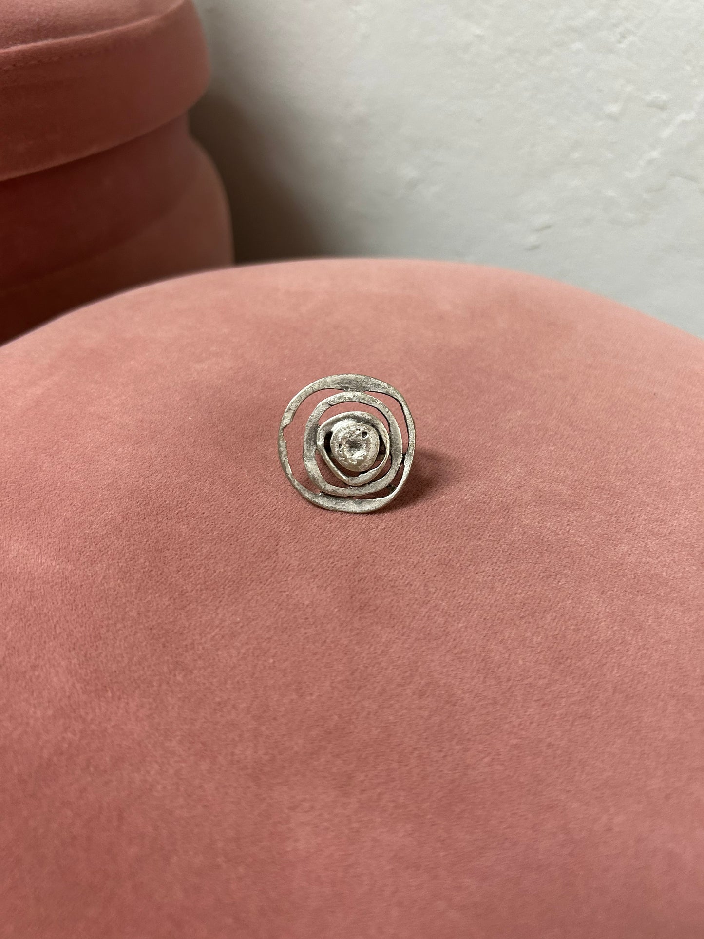 Spiral Silver Jewelry Set