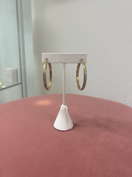 GOLD VINTAGE HOOPS