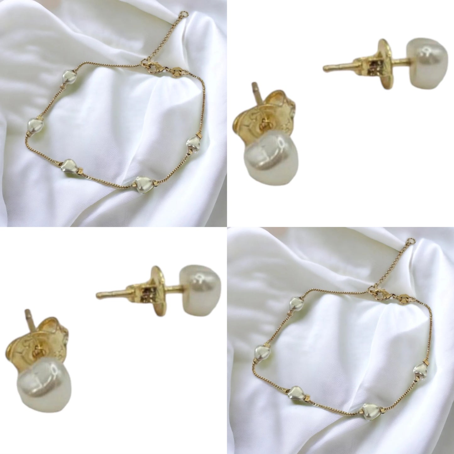 CLAIRE BRACELET AND STUDS