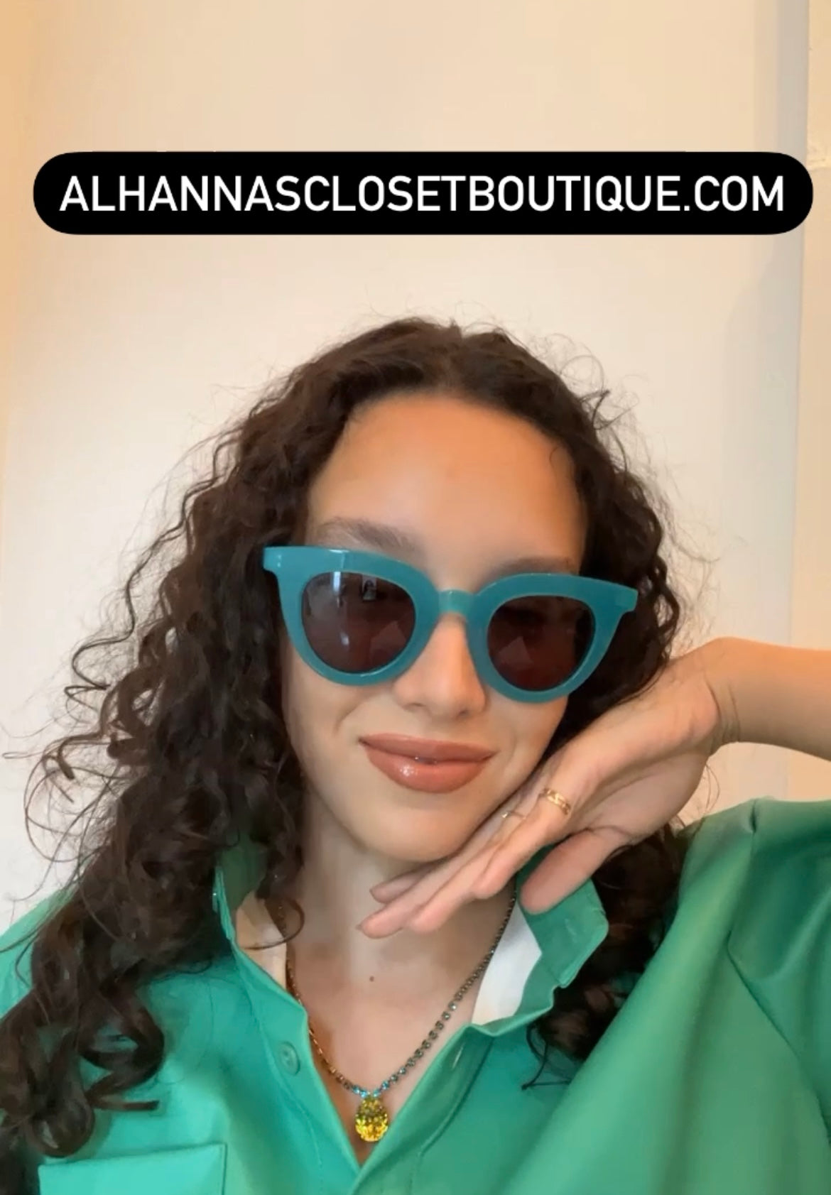 ME BOHO SUNGLASSES AQUA