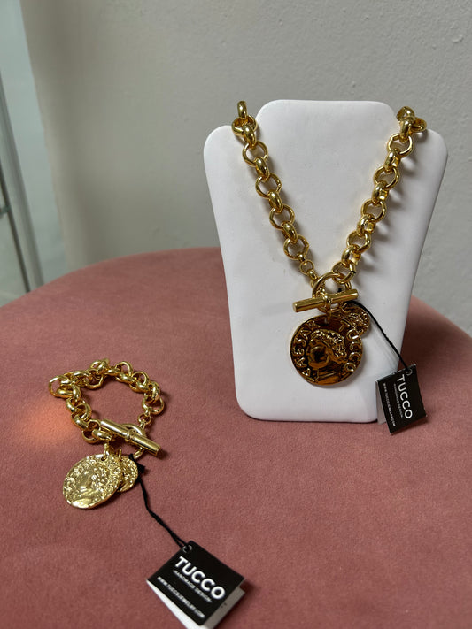 Caesar Gold Jewelry Set
