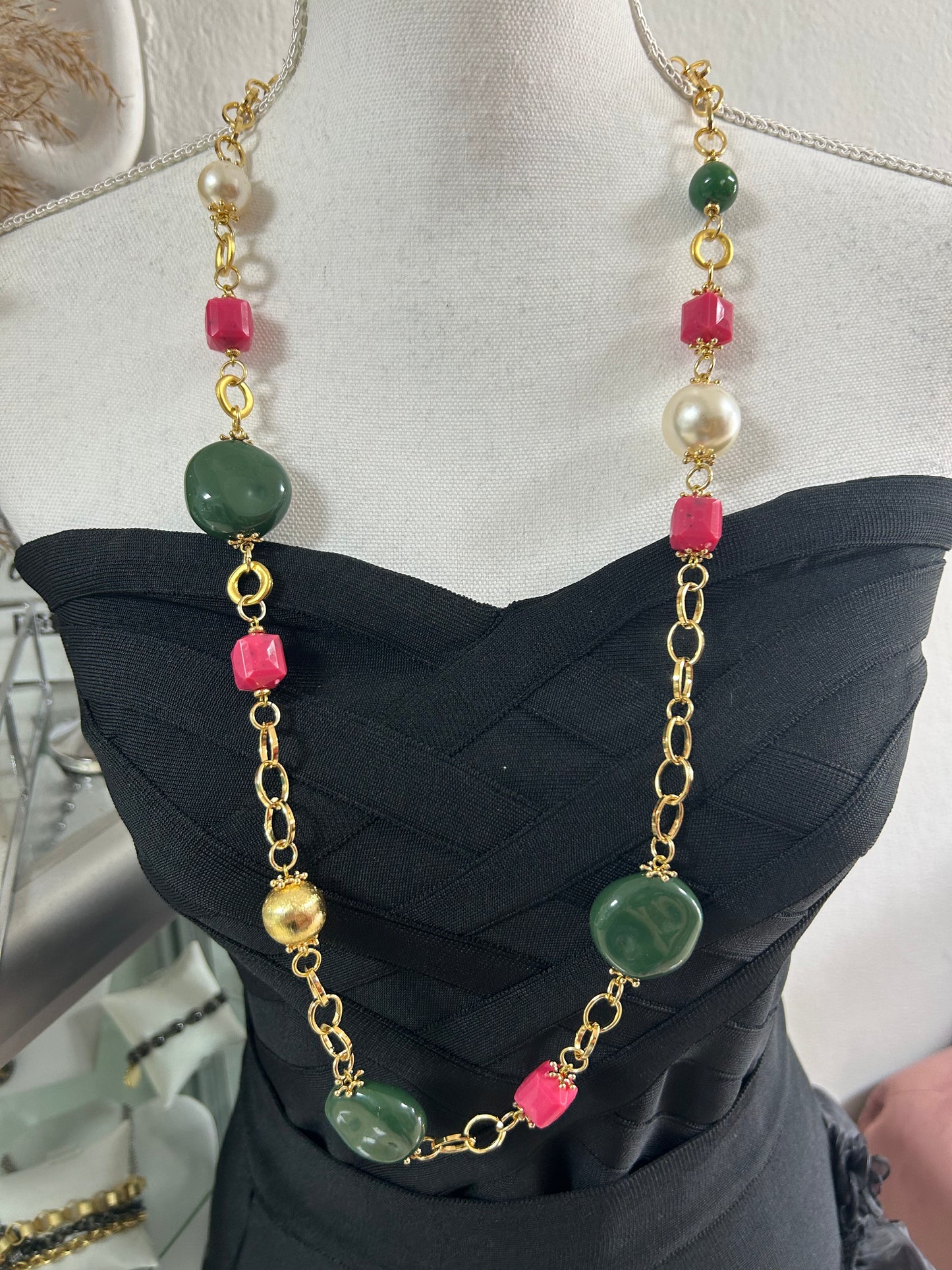 Lále Green Necklace