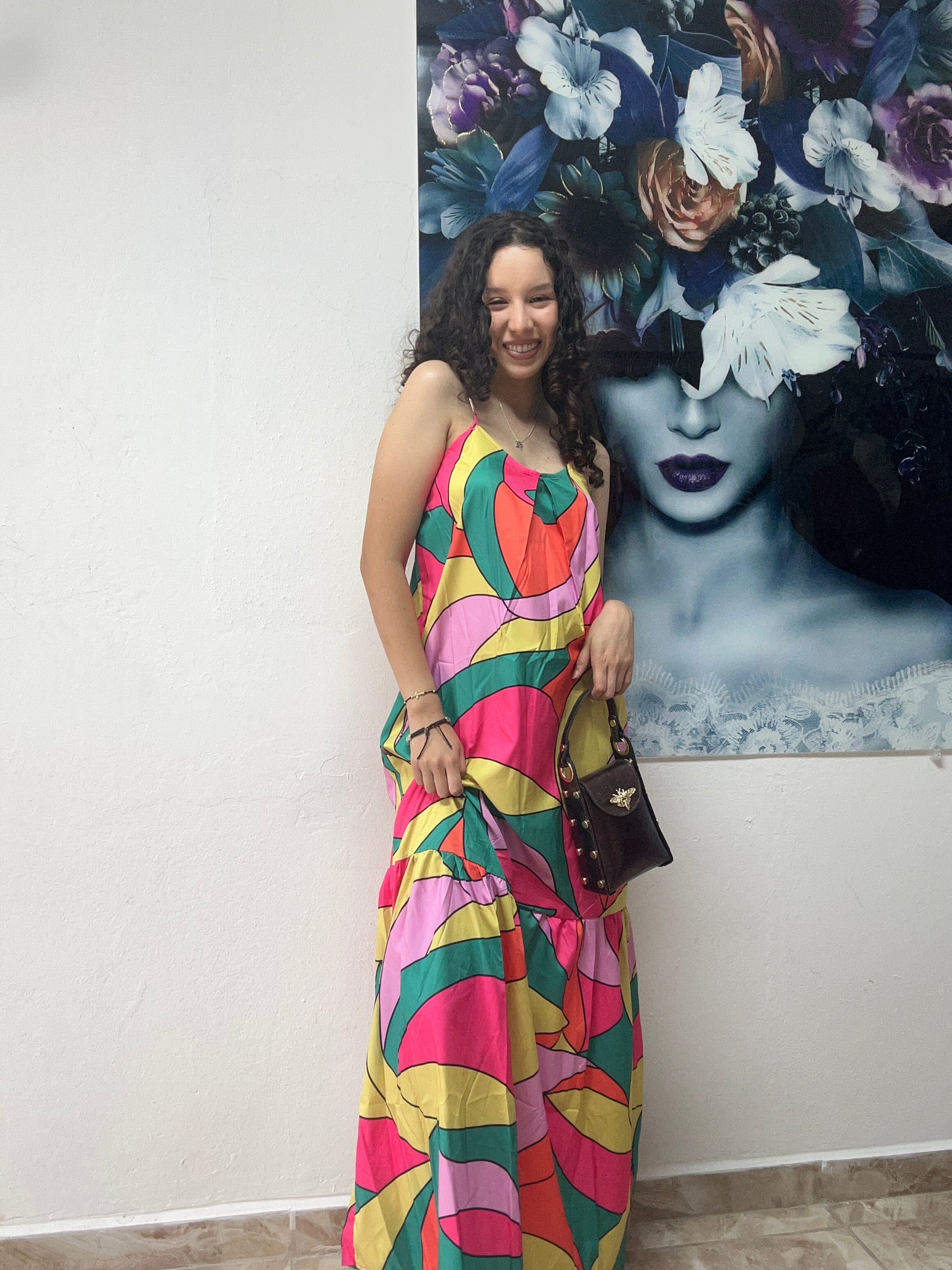 colorful maxi dresses Colorful Maxi Dress