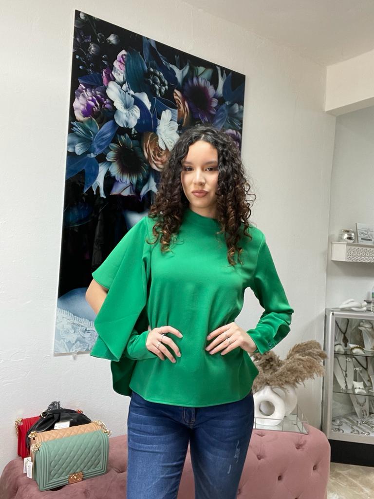 GREEN GRACIA TOP