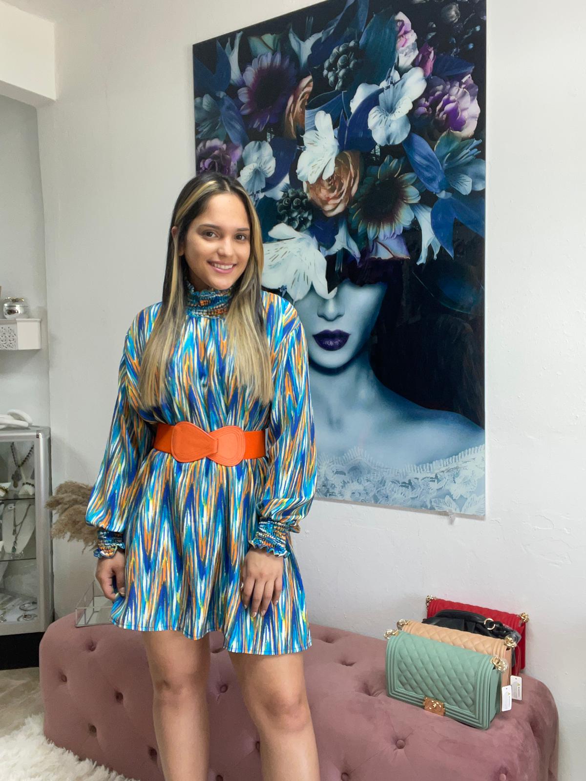 PATTERN DRESS
